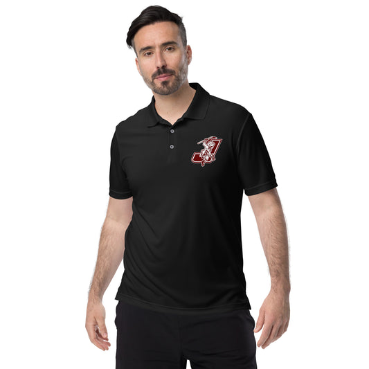 Johnstown Warriors adidas performance polo shirt