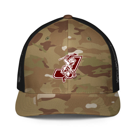 Johnstown Warriors Closed-back trucker cap