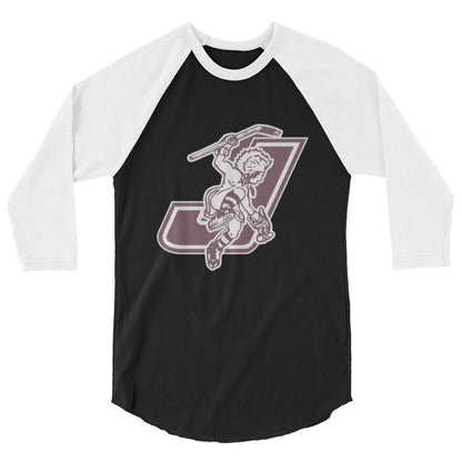 Johnstown Warriors 3/4 sleeve raglan shirt