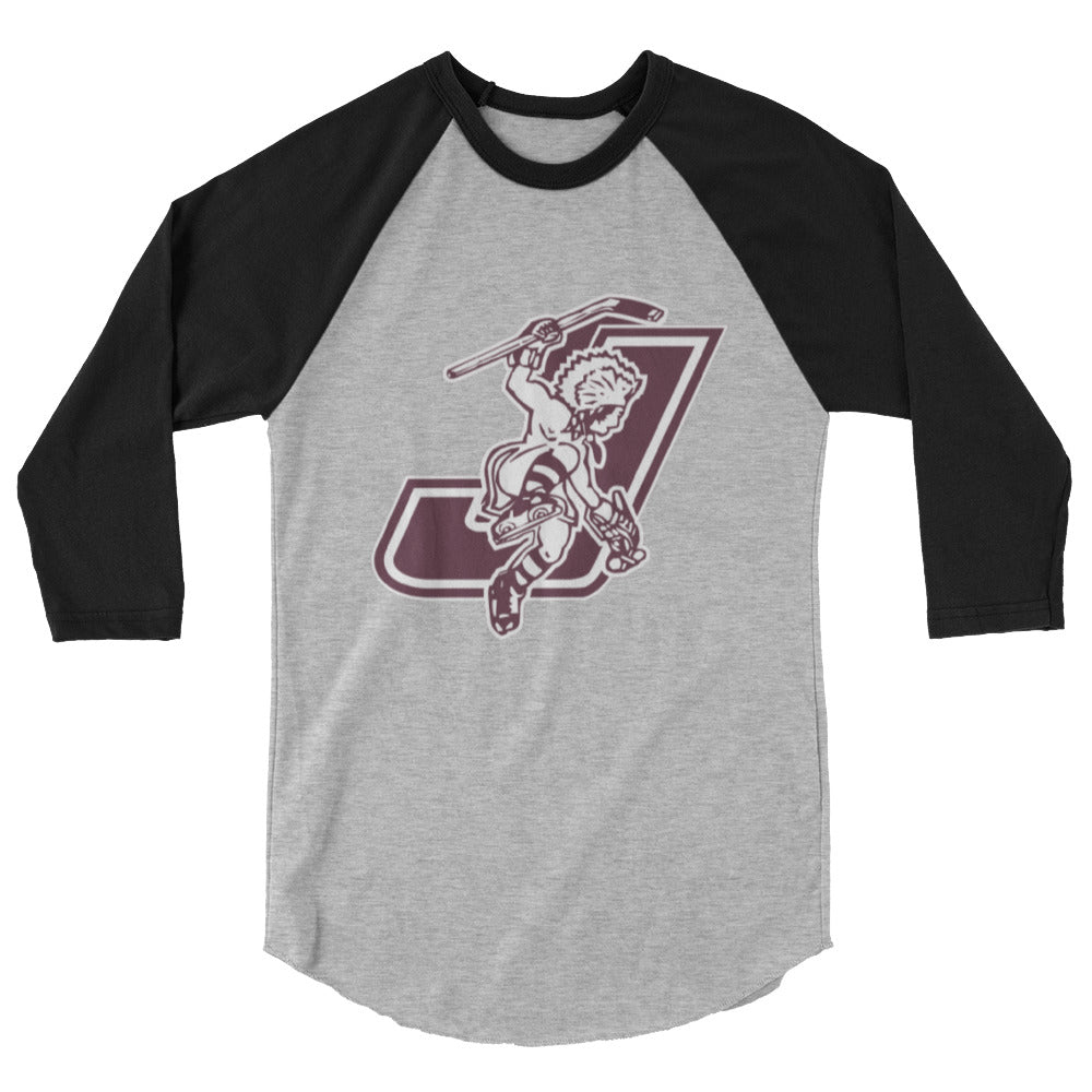 Johnstown Warriors 3/4 sleeve raglan shirt