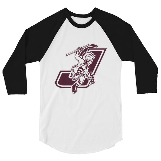 Johnstown Warriors 3/4 sleeve raglan shirt