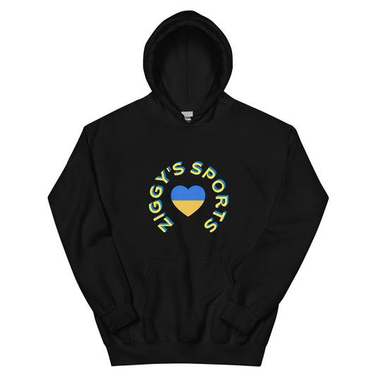 ZIGGY'S SPORTS UKRAINE  LOVE Unisex Hoodie